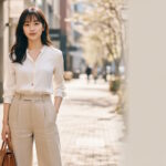 40代女性のきれいめ春夏ファッション 流行を上手に取り入れる考え方