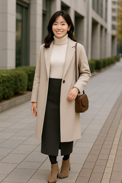 【2025年度冬】30代女性がおしゃれに着たいペンシルスカートを使ったコーディネート