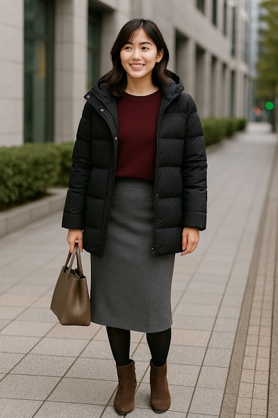 【2025年度冬】30代女性がおしゃれに着たいペンシルスカートを使ったコーディネート