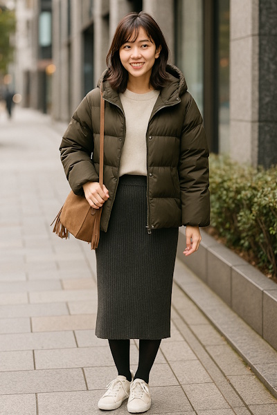 【2025年度冬】30代女性がおしゃれに着たいペンシルスカートを使ったコーディネート