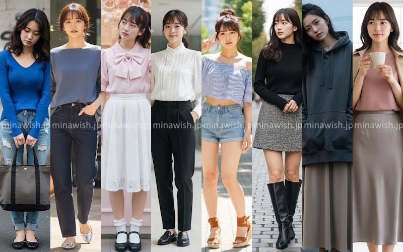 30代がやりがちな「痛い」NGファッションと、今っぽく直せる改善コーデ