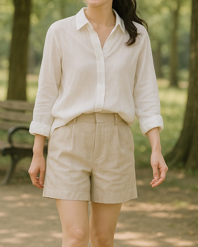 30代アラサー女性が使っても痛くないショートパンツの特徴は？大人が選ぶポイントとコーディネート