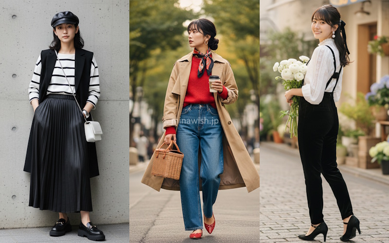 フレンチカジュアルとは？ファッションブランドとプチプラ通販、定番コーデまとめ