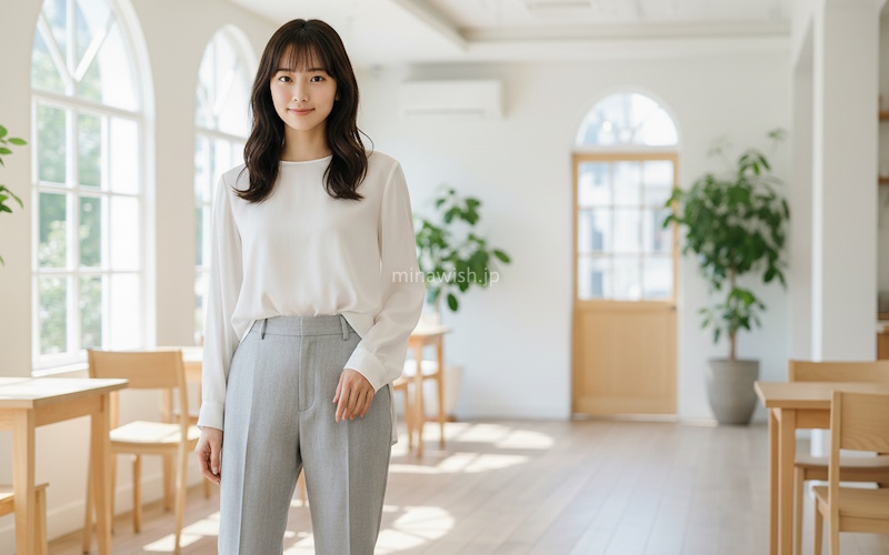 40代のぽっこりお腹と腰回りをカバーするコーデ術 着やせ効果とおしゃれに整える方法