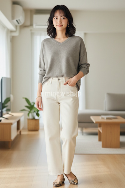 40代からのデニムコーデは上品に。似合わない原因と選び方、きれいめな着こなし方