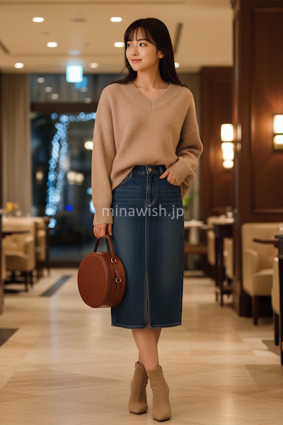 40代からのデニムコーデは上品に。似合わない原因と選び方、きれいめな着こなし方