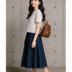 プチプラでもきちんと見え。40代の7月を彩る夏の高見え30日コーディネート