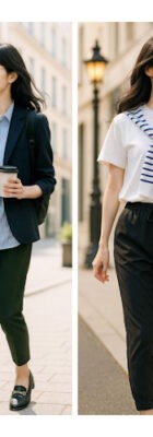 初夏に最適！気温22～23℃の大人女性の清潔感あるシンプルなきれいめコーディネート