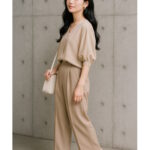 プチプラでもきちんと見え。40代の7月を彩る夏の高見え30日コーディネート