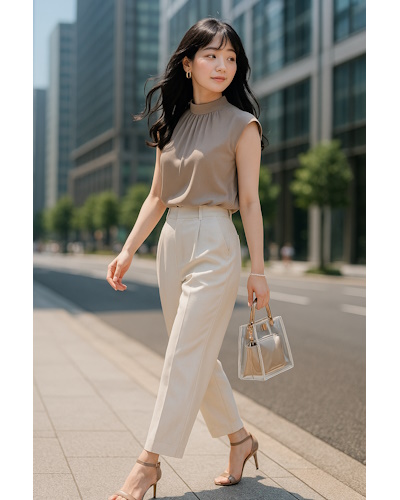 きれいめなのに堅くない大人のための夏のコンサバ服10コーデ