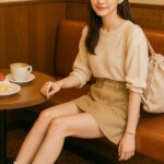 淡色女子の夏コーディネート・可愛くてヘルシーなカフェスタイル10選まとめ！