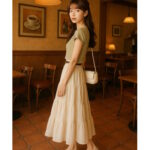 淡色女子の夏コーディネート・可愛くてヘルシーなカフェスタイル10選まとめ！
