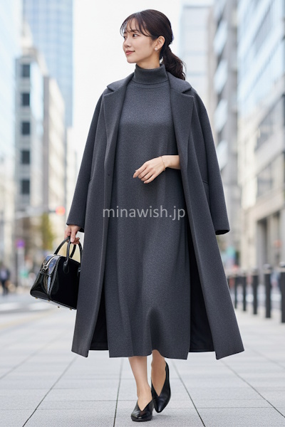 修正ポイント：どこか一か所に「きれいめ要素」を残す