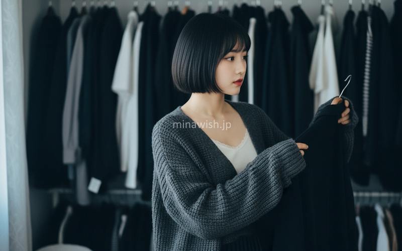 黒やグレーばかり選んでしまうのは変？なんとなく引っかかる気持ちの理由