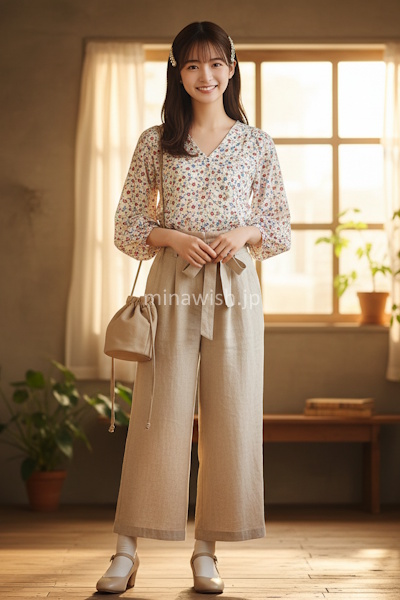 10代20代に似合う♡可愛いナチュラル服の着こなし方